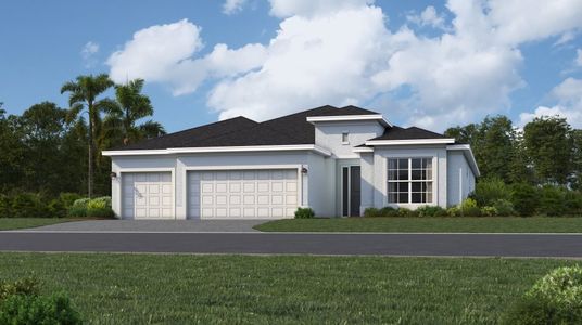 New construction Single-Family house 17393 Stonehill Manor Dr, North Fort Myers, FL 33917 plan The Princeton II - image