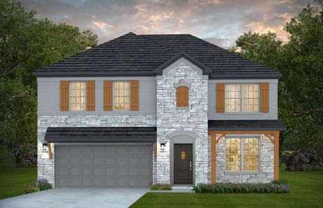 New construction Single-Family house 13717 Ballast Green Dr, Texas City, TX 77568 plan Caldwell - image