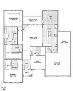 Plan 1708 1st Floor