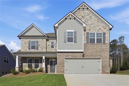 New construction Single-Family house 22 Winding Rose Dr, Hoschton, GA 30548 plan Canterbury - image