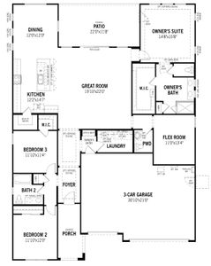 New construction Single-Family house 4555 W Tortolita Peak Dr, Marana, AZ 85658 plan Auburn - image 3