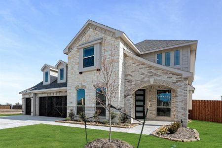 New construction Single-Family house 142 Morning Light Ln, Waxahachie, TX 75165 Magnolia II- photo 1 1