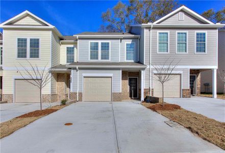 New construction Townhouse house 6116 Ripple, South Fulton, GA 30349 Thomas- photo 0