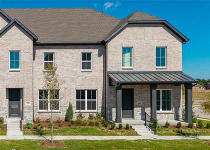 New construction Townhouse house 1008 Splitrock Dr, Allen, TX 75013 plan Martin - image