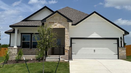New construction Single-Family house 412 Creekfall Rd, Burnet, TX 78611 plan Prescott - image