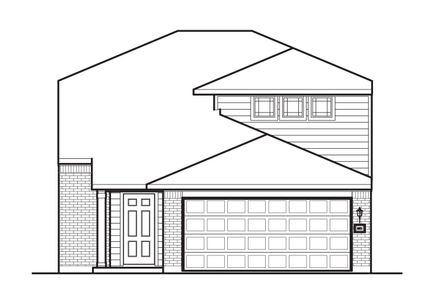 Telluride  Elevation A - Alt Roof Elevation