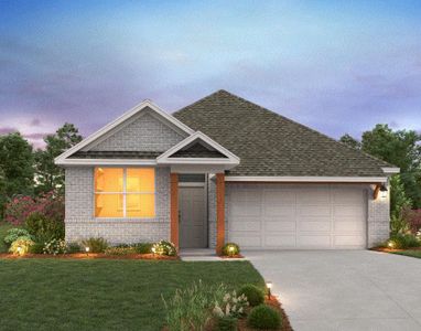 New construction Single-Family house 104 Elizabeths Pl, Georgetown, TX 78626 Eleanor Homeplan- photo 0