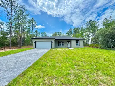 New construction Single-Family house 11032 N Trigger Ter, Citrus Springs, FL 34433 - image