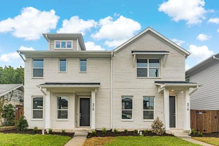 New construction Townhouse house 318 Sunset Lane, Fort Worth, TX 76114 Kinsey - photo 0