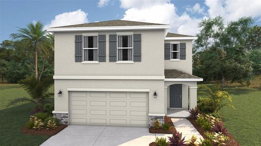 New construction Single-Family house 18717 Lookout Ridge Pl, Lakewood Ranch, FL 34211 plan Elston - image