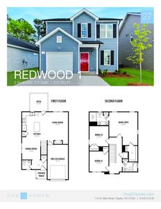 New construction Single-Family house Cleveland, NC 27520 plan Redwood - image 3