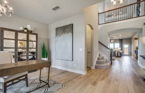 Inviting two-story foyer makes a grand entrance