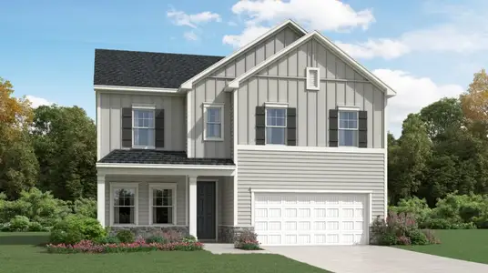 New construction Single-Family house 208 Black Sand Ct, Wendell, NC 27591 plan Landrum III - image