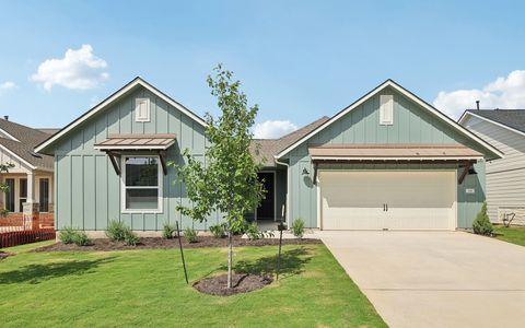 New construction Single-Family house 321 Sweeping Sage Ln, San Marcos, TX 78666 plan Trinity - image