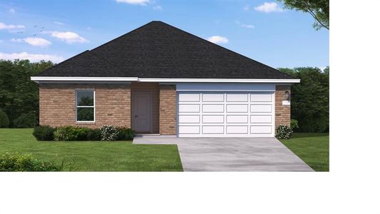 New construction Single-Family house 2609 Lake Bryan Dr, Dayton, TX 77535 Rains- photo 0
