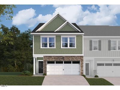 New construction Townhouse house 7124 Hubner Place, Unit 36, Cary, NC 27519 Sierra- photo 0