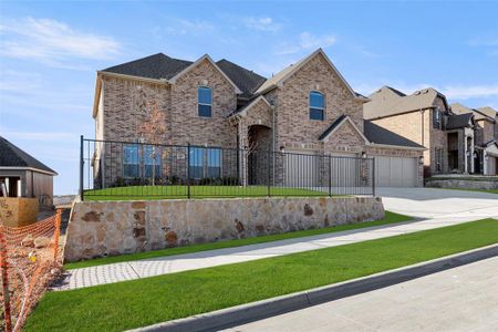 New construction Single-Family house 10017 La Frontera Dr, Fort Worth, TX 76179 Brentwood 3F (w/Media)- photo 1 1