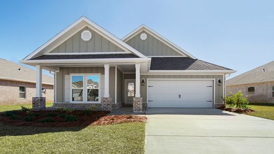 New construction Single-Family house 98 Gray Owl Dr W, Freeport, FL 32439 plan Riverside - image