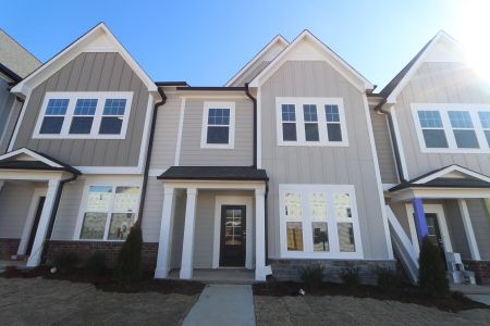 New construction Townhouse house 3193 Mission Olive Pl, New Hill, NC 27562 Hazelnut - Townhome Series- photo 80 80