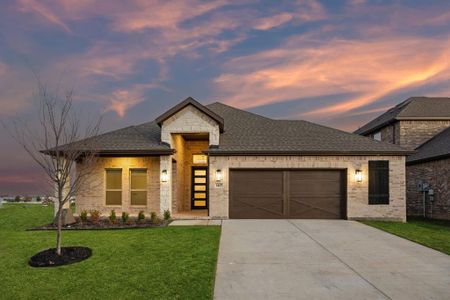 New construction Single-Family house 1415 Woodpecker Ln, Mansfield, TX 76063 plan Woodford F - image