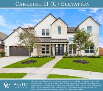 New construction Single-Family house 115 Adoration Woods Ct, Willis, TX 77318 plan The Carleigh II - image