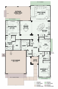 New construction Single-Family house 9501 Ed Robson Blvd, Denton, TX 76207 plan Fresco - image