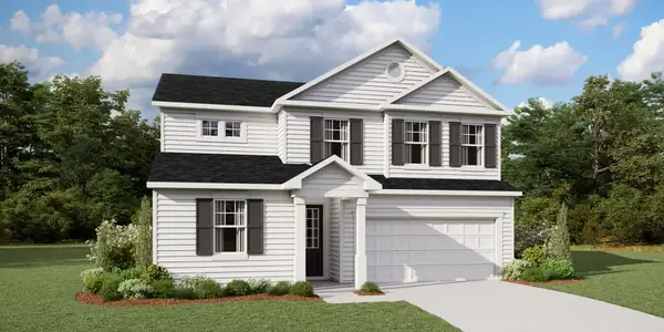 New construction Single-Family house 402 Tim Currin Rd, Lillington, NC 27546 plan Sequoia - image