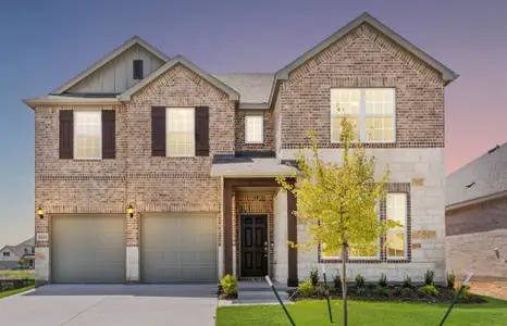 New construction Single-Family house 14561 Lovelace St, Pilot Point, TX 75009 plan Albany - image