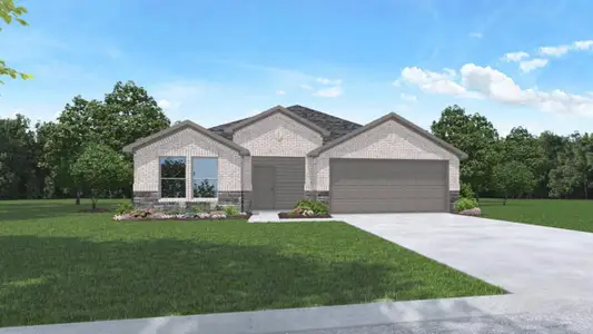 New construction Single-Family house 16534 Pinecone Grove St, Magnolia, TX 77355 plan Denton - image
