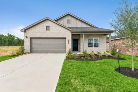 New construction Single-Family house 9722 Enclave Ridge Rd, Willis, TX 77318 plan The Pearson - image