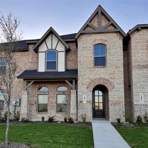 New construction Townhouse house 1877 Ethereal Ln, Waxahachie, TX 75165 - photo 0