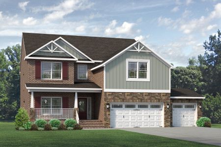 New construction Single-Family house 7897 Pine Forest Dr, Oak Ridge, NC 27310 plan Fairfield Lux - image