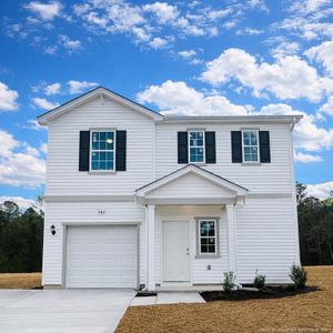 New construction Single-Family house 262 Greenbay St, Lillington, NC 27546 plan Engage - image