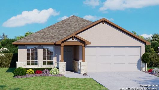 New construction Single-Family house 5119 Rancagua, Converse, TX 78109 The Knight- photo 0