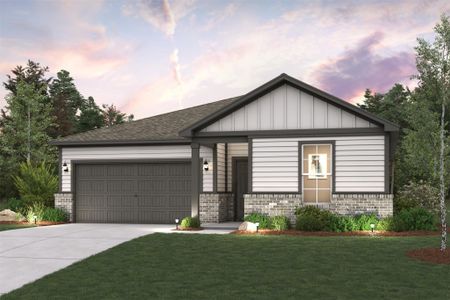 New construction Single-Family house 24895 Hazel Cove Wy, Montgomery, TX 77316 plan Buchanan - image