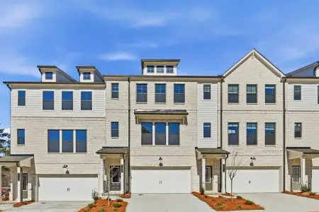 New construction Townhouse house 92 Wilder Ridge Wy, Lawrenceville, GA 30044 plan Reynolds - image
