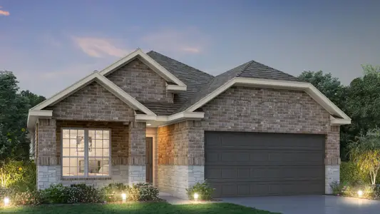New construction Single-Family house 12307 Browning Dr, Montgomery, TX 77356 plan The Palermo - Walden on Lake Houston - image