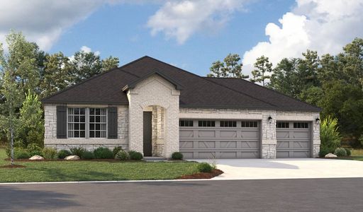 New construction Single-Family house 118 Union Pacific Drive, Cedar Creek, TX 78612 Agate- photo 0