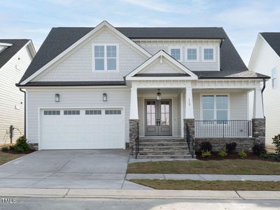 New construction Single-Family house 112 Mossy Falls Way, Wendell, NC 27591 Concord C- photo 0