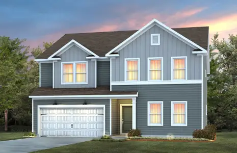 New construction Single-Family house 704 Crews Ct, Durham, NC 27703 plan Mitchell - image