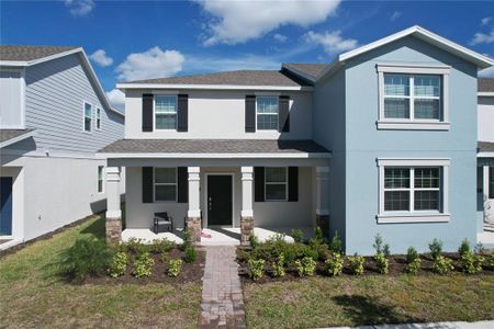 New construction Townhouse house 1587 Cross Prairie Parkway, Kissimmee, FL 34744 - photo 0