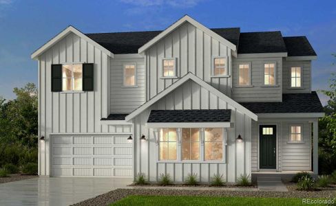 New construction Single-Family house 3976 Breakcamp Court, Castle Rock, CO 80108 Keystone II- photo 0