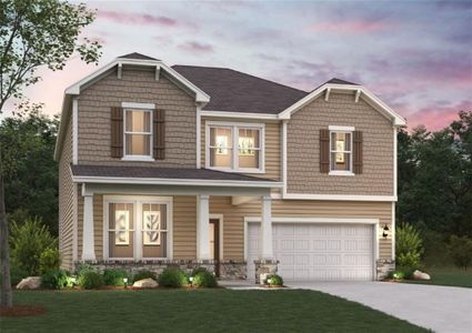 New construction Single-Family house 2695 Mourning Dove (Lot 54) Dr, Grayson, GA 30017 - photo 0