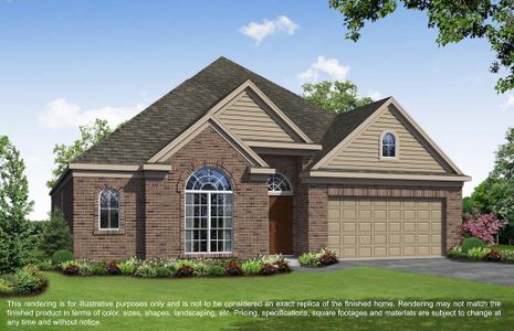 New construction Single-Family house 19719 Florence Glen Lane, Hockley, TX 77447 Plan 617- photo 0