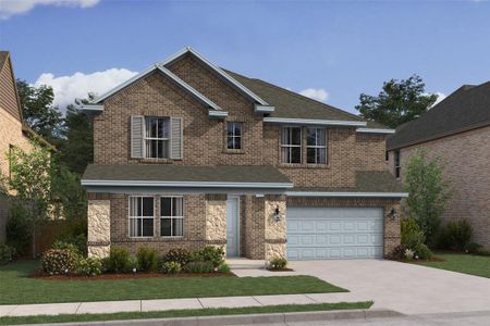 New construction Single-Family house 511 Heritage Ranch Trl, Sherman, TX 75092 plan Santa Fe - image