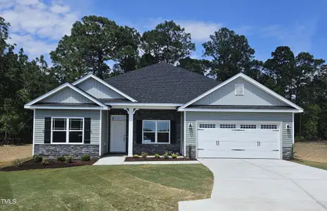 New construction Single-Family house 70 Kipling Creek Drive, Fuquay Varina, NC 27526 2100- photo 0