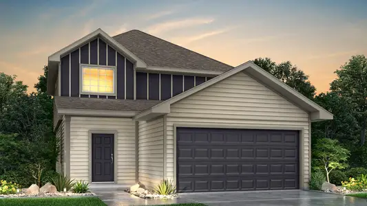 New construction Single-Family house 15622 Agave Valley Trl, Houston, TX 77090 plan The Woodland - image
