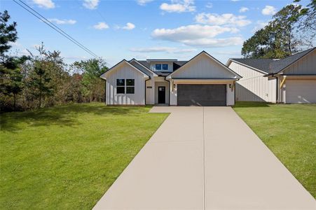 New construction Single-Family house 28407 Champion Oaks Dr, Magnolia, TX 77354 Magnolia- photo 0