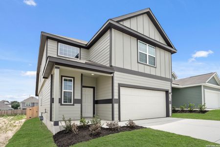 New construction Single-Family house 8542 Catnip Pass, Elmendorf, TX 78112 plan The Wisteria - image