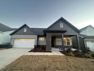 New construction Single-Family house 374 Imagine Way, Pittsboro, NC 27312 The Moorefield- photo 0